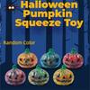 Colorful Halloween Shiny Fidget Toy Soft Pumpkin Stress Balls Squishy Squeeze Ball  Party Favors