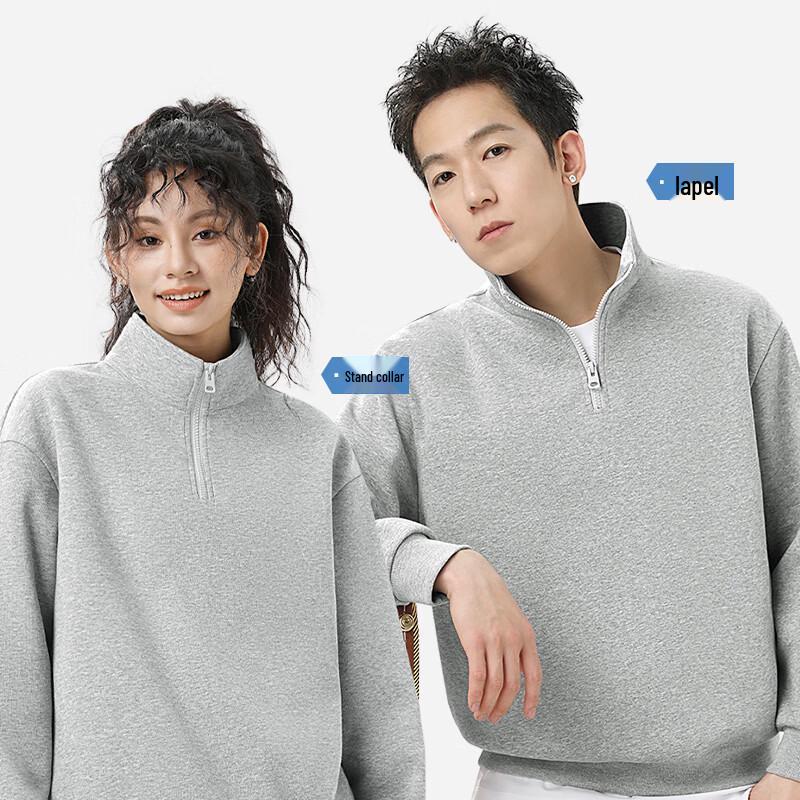 Warrior Men's Half-Zip Casual Sweatshirt