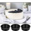 Food Grade 4/6/8/9/10 In Cake Mold Non Stick Carbon Steel Cake Tools Round Heat Resistant Food Container Household