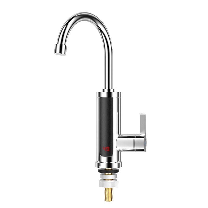 Instant Heat Dual-Use Stainless Steel Electric Water Faucet with Smart Display