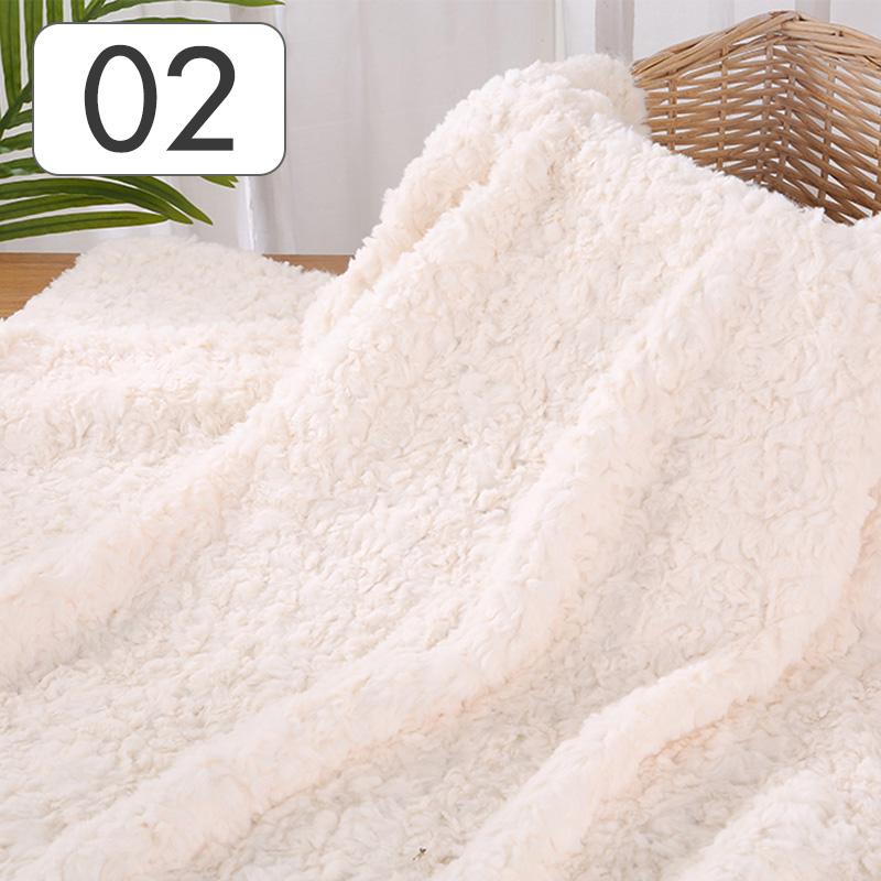25x50cm Embossed Microfiber Plush Faux Fur Fabric Imitation Rabbit Fur Fabric For DIY Doll Garment Patchwork Sewing Material