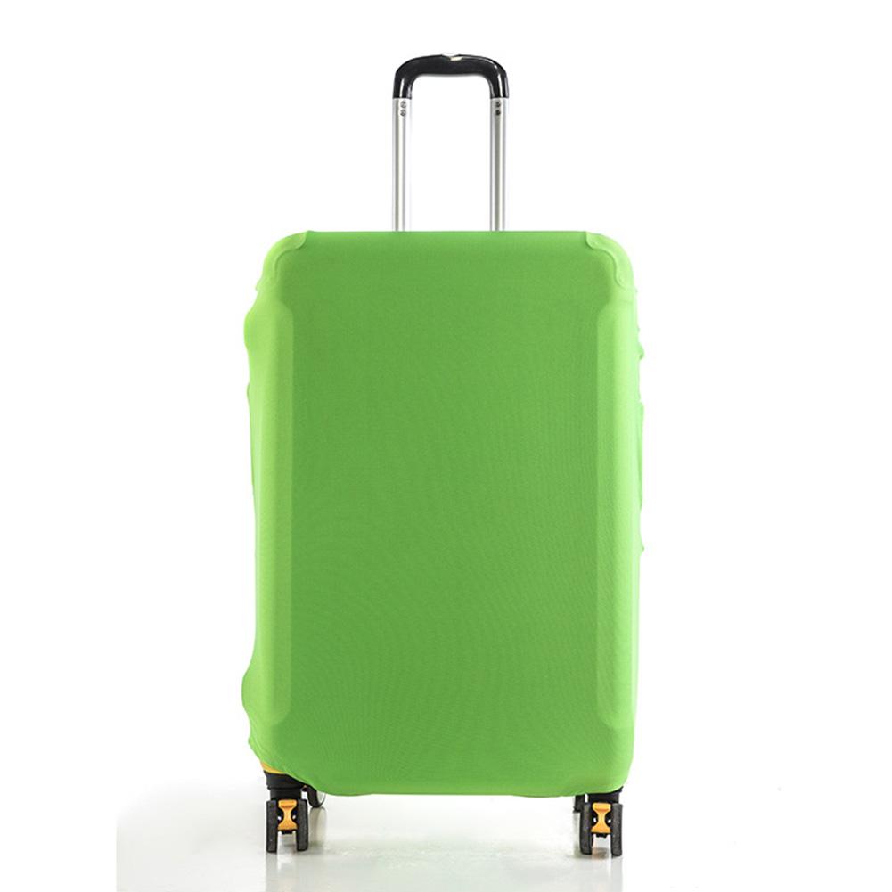 

Еластичний чохол для валізи Пилонепроникний Зносостійкий захисний чохол для багажу Різнобарвний потовщений чохол для подорожей L зелений