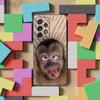 S-Sipping C-Caprisun Monkey Case For Samsung S21,S20,S10,Plus,S9,S22,S25,Ultra,S24,S23,FE,Lite,Soft Silicone Black