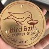 Hummingbird Bath Copper Disk Easy To Use Universal Fit Pure Copper Cleaning Disk with Triple-Point Support