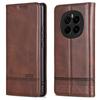For Honor Magic7 5G Case Cowhide Texture PU Leather Wallet Phone Cover