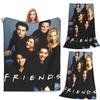 Picnic Friends TV Show Series Blanket Soft Warm Flannel Throw Blanket Cover for Bed Living room Picnic Travel Home Couch