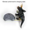 RC Dinosaur Toy Vivid Look Tyrannosaurus Rex Triceratop Model Simulated Walking Creative Early Education Smart Toy Infrared Remote Control Dinosaur