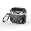 Retro Game Console Silicone Case For Airpods 2 3 4 Pro3 Pro2 Wireless Bluetooth Earphone Cover with Metal Ring