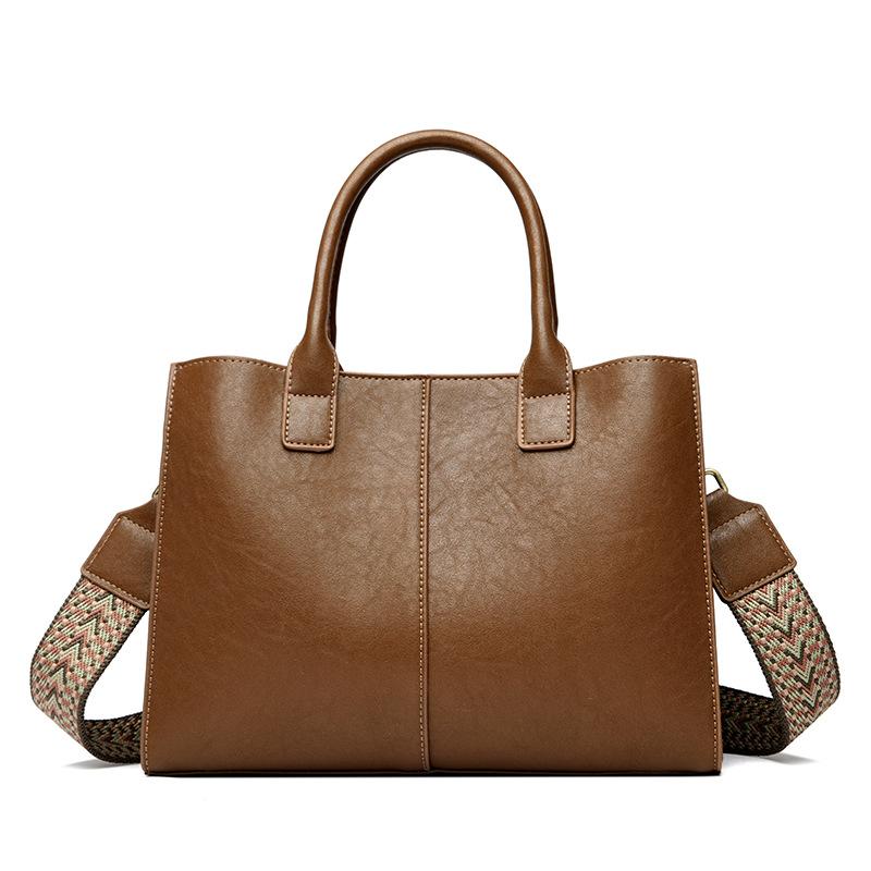 Bags Women's New Portable Messenger Bags Soft Leather Women's Bags Commuter Bags Fashion Shoulder Bags