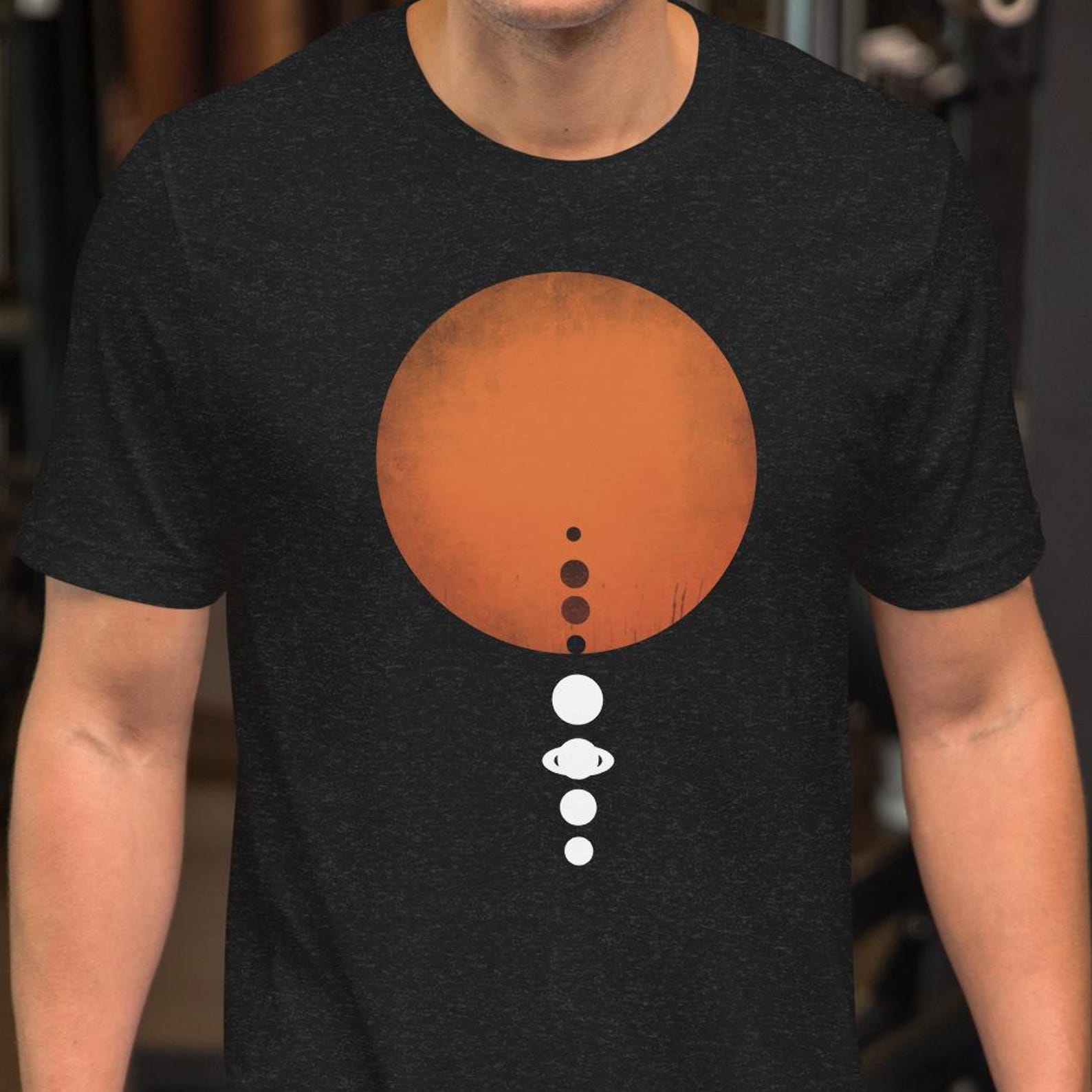 Solar system, Space, Unisex t-shirt 4XL