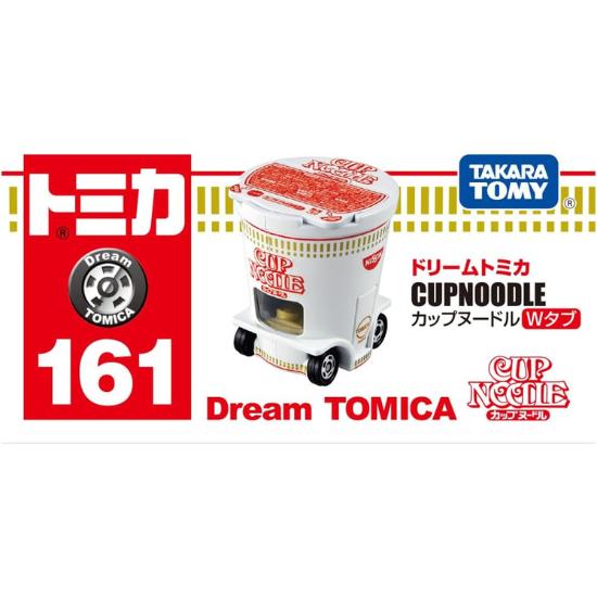 

TAKARA TOMY Tomica Dream Tomica №. 161 Миниатюрная игрушечная машинка Cup Noodle W-Tab