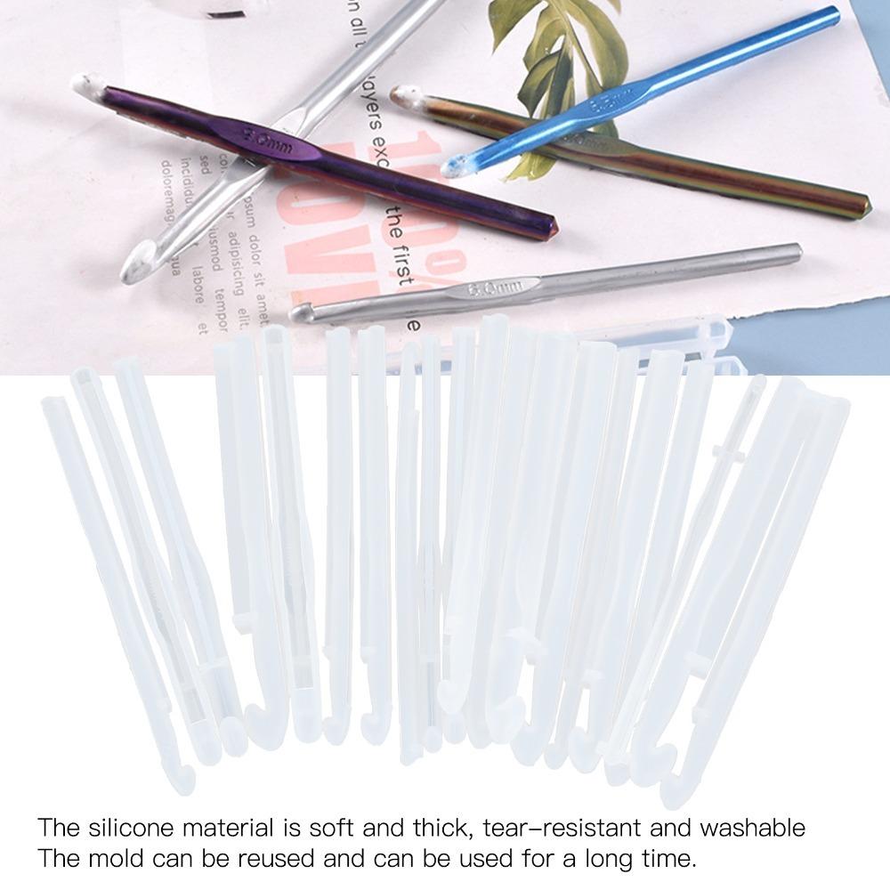 20pcs Resin Casting Silicone Craft Moulds White Knitting Sweaters Tool  Craft Making