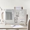IKEA SKADIS: Freestanding Perforated Board, 56x37 cm, White (705.415.75/70541575)