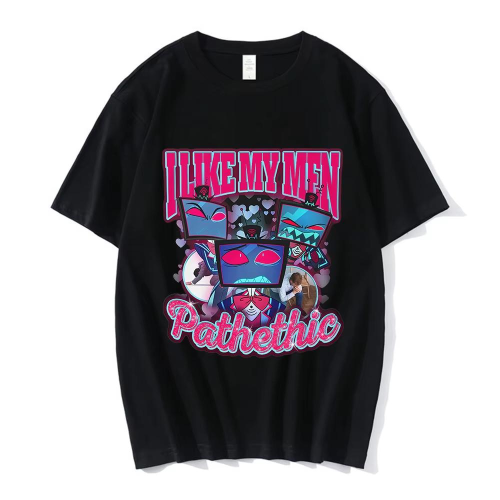

I Love My Men Pathethic Funny Meme Graphic T-shirts Women Clothing Fashion Hip Hop Short Sleeves T Shirts Cotton Casual T-shi... 5XL різнокольоровий