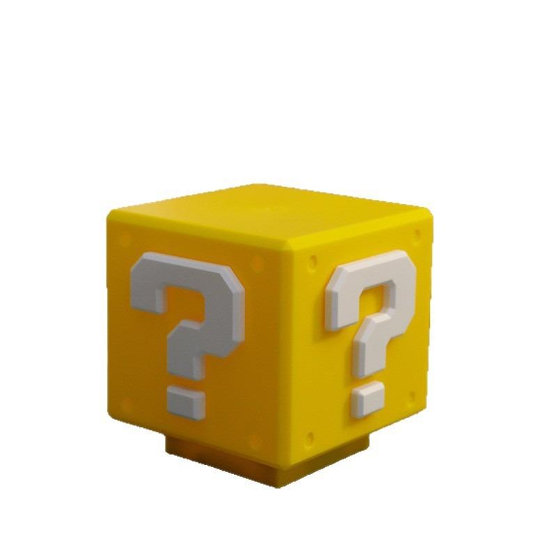 3-in-1 LED Question Mark Night Light - Astronaut-Themed Interactive Toy & USB Table Lamp for Kids' Bedroom,  Christmas Gift