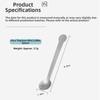 Titanium Coffee Tea Stirring Spoon Portable Long Handle Ice Cream Dessert Spoons Mini Eco-Friendly Tableware