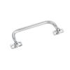 Foldable U-shaped 304 Stainless Steel Handle for Cabinets, Drawers, Toolboxes, and Wooden Boxes.