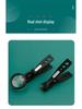 Sharp Large-Jaw Multi-functional Nail Clippers with Magnifying Glass for Middle-aged & Elderly