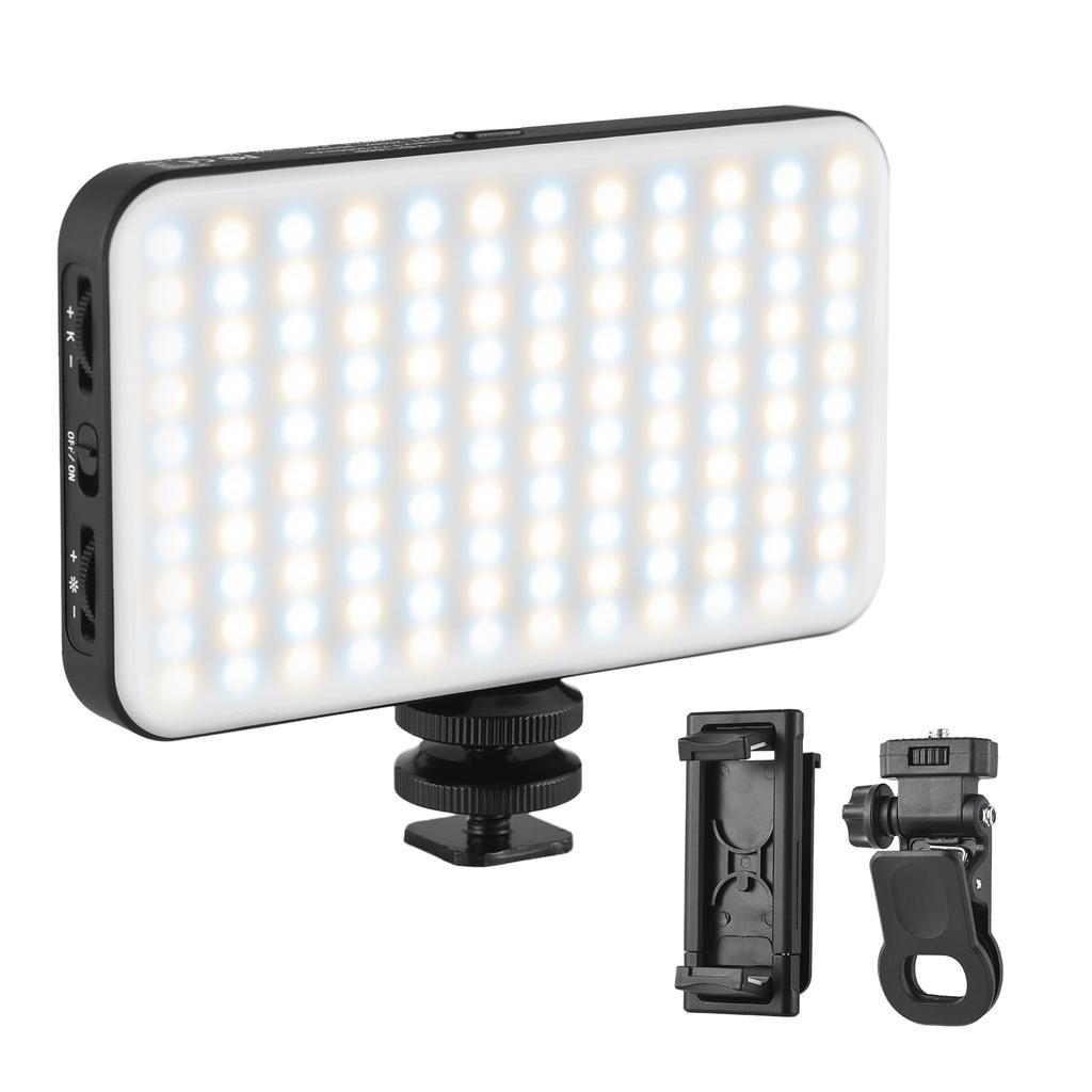 Pocket LED Video Light LED Fill Light Video Conference Light 2500K-9000K Dimmable Built-in 3000mAh