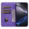 Husă pentru iPhone 14 Pro Max Model Linii Portofel Piele Husă Telefon cu Curea