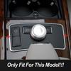 For Mercedes Benz E Class W212 2009-2011 Car Central Control ES Switch Panel Frame Decoration Sticker Trim Interior Accessories