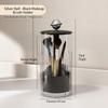 Automatic Lifting Makeup Brush Holder With Dustproof Lid Cosmetic Storage Box For Brushes,Lipsticks Makeup Organier For Vanity