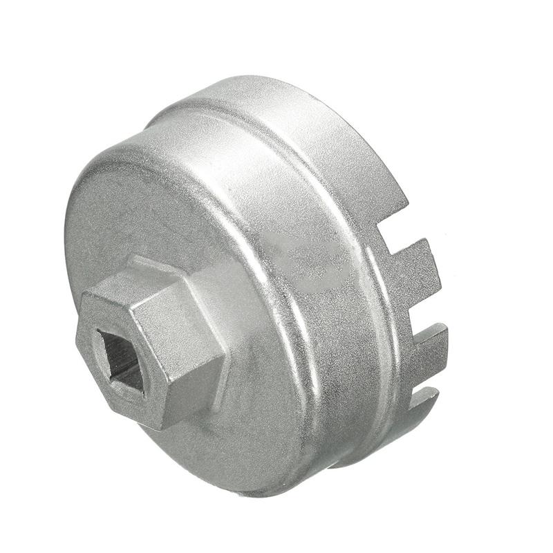 ערכת מפתח ברגים להסרת בית מסנן שמן כסף 14 חלילים לטויוטה