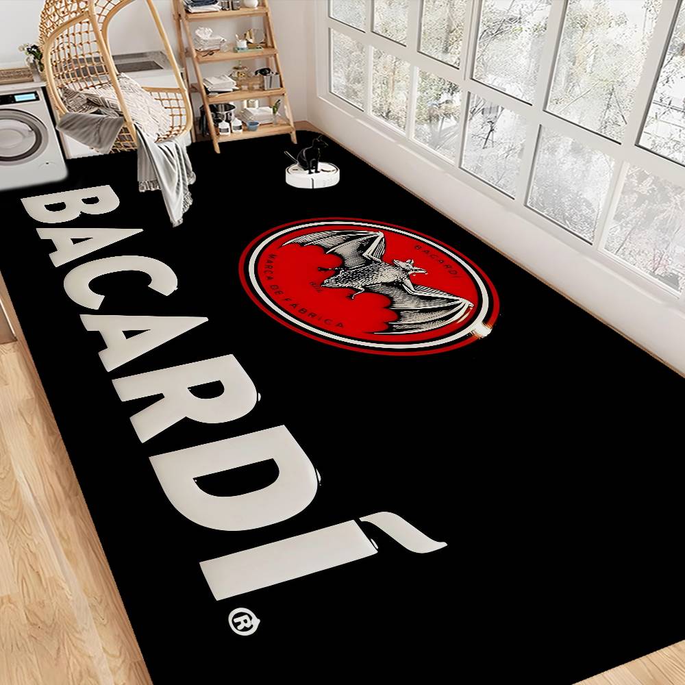 

Vampire Bat B-Bacardis Floor Mat Rectangle Anti-slip Home Soft Badmat Front Door Indoor Outdoor Mat Hotel Decor Mat 40x60cm