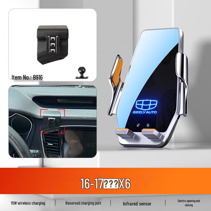 Car Phone Holder for Geely Boyue PRO, Vision S1/X3/X6, Emgrand GL/GS