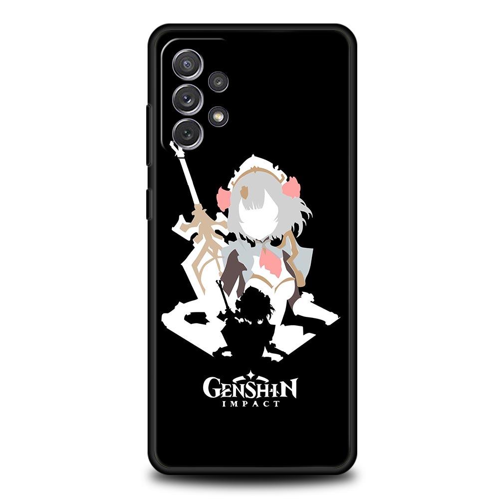 

Чехол для телефона Genshin Impact с аниме для Samsung Galaxy A51 A13 A71 A21S A12 A11 A31 A41 A01 A03s A22 A23 A33 A73 A53 5G, мягкий чехол Samsung A11