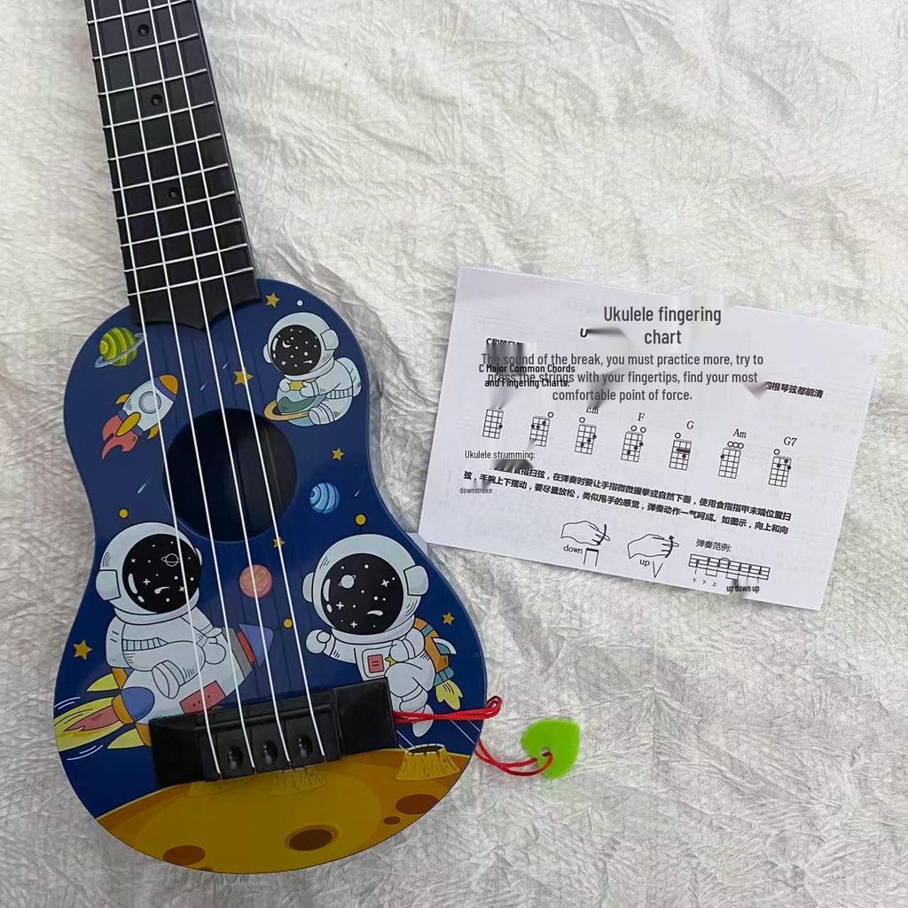 Ukulele per bambini: Mini Chitarra Giocattolo Musicale per Bambini e Bambine - Prima Strumento del Bambino Confezione Regalo