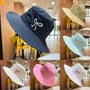 Versatile Style Hat Sweet Bow Womens Breathable Sunshade Hatscaps Fishermans