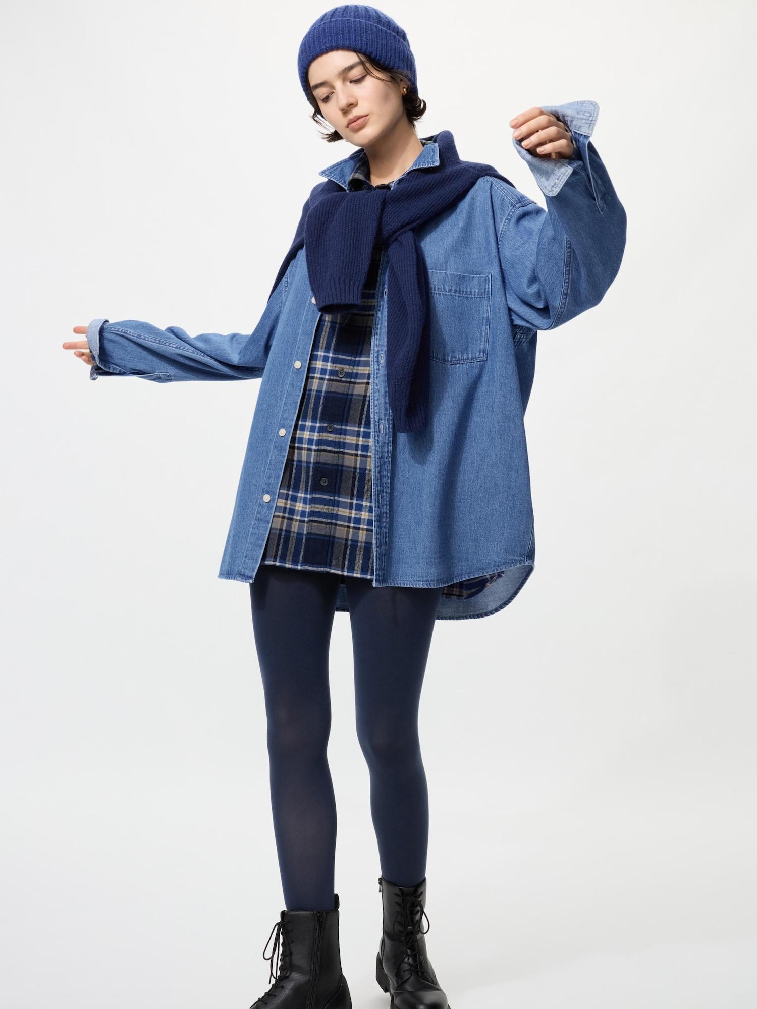 

Uniqlo Heattech Компрессионные колготки 69 NAVY/XL