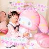 3rd Design My Melody Birthday Decorations for Girls, Birthday Party, 11-Piece Set with Air Pump (Birthday)