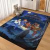 Scoobydoo Spooky Night Adventure Patterned Rug Soundproof Noisereducing Carpet For Bathroom Kitchen Home Party Decor Christmas Gift