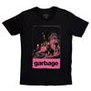 Rock Off Ly Licensed Products Garbage Neon Band Logo T Shirt S