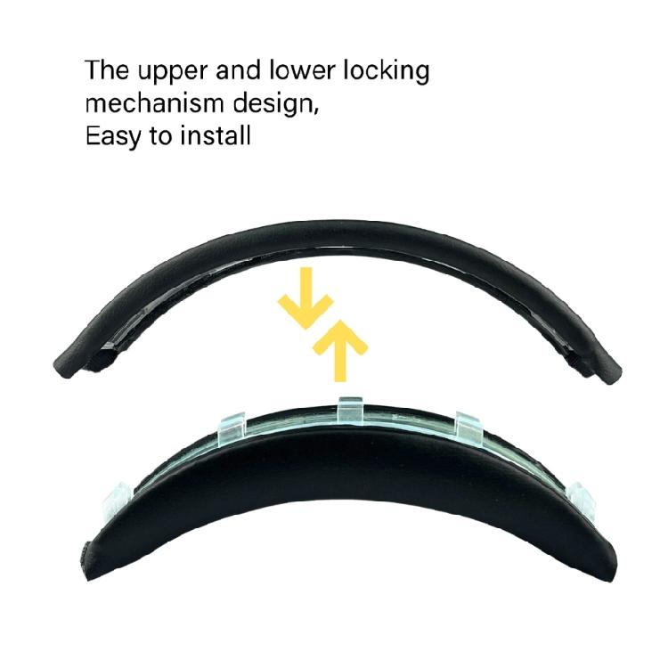 Quick Replacement Headband Pad For QC35/35II Over Ear Headphones Soft Protein Leather Cushion Screwdriver Included