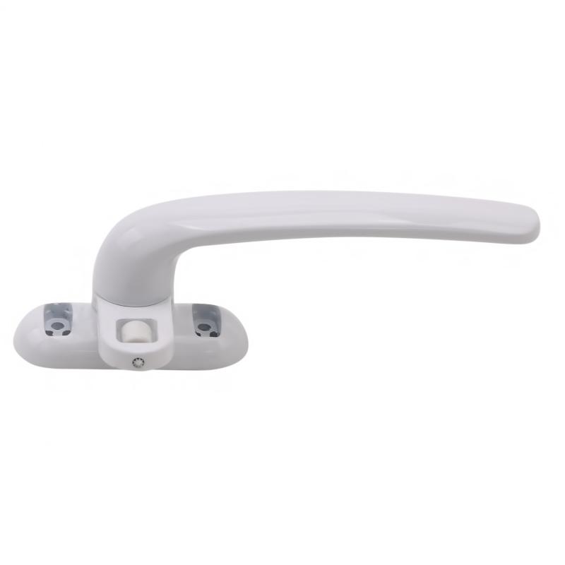 

Створчатое окно из алюминиевого сплава, лево-/правостороннее, ручки-замки, цельная оконная ручка, дверной и оконный замок, черный/белый