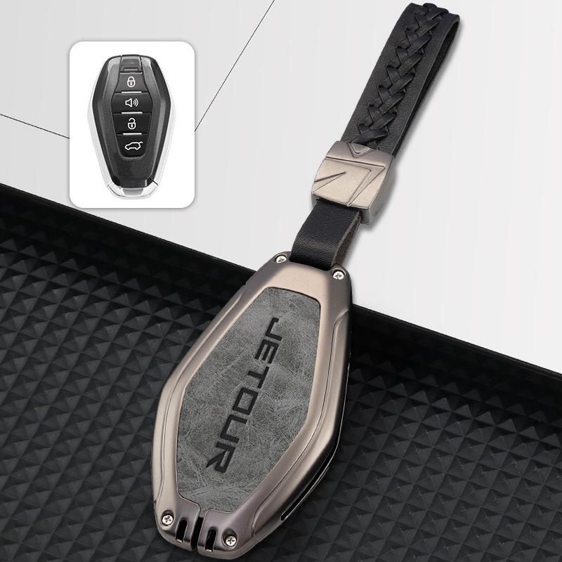 Jetour X70/X90 Plus Key Case: Full-Cover Car Bag for X70 Coupe