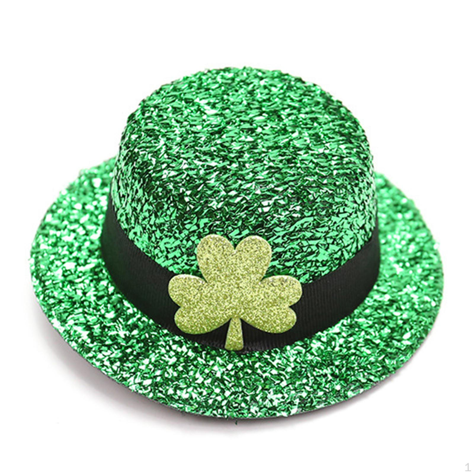 

Заколка для волос на день Святого Патрика, заколка, аксессуары для косплея, декор для вечеринки, праздничная шляпа, заколки для волос Shamrock