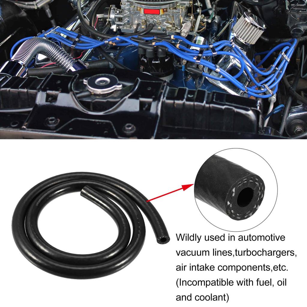 ACROPIX Silicone Heat Resistant Hose Vacuum Hose Silicone Fuel Vacuum Tube Line Automotive Silicone