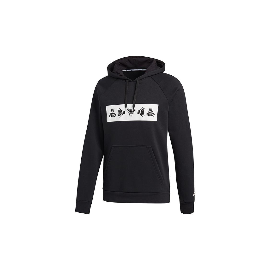 adidas Tan Sw Hoody Soccer/Football Sports Training Pullover Black Men s FS5049 S