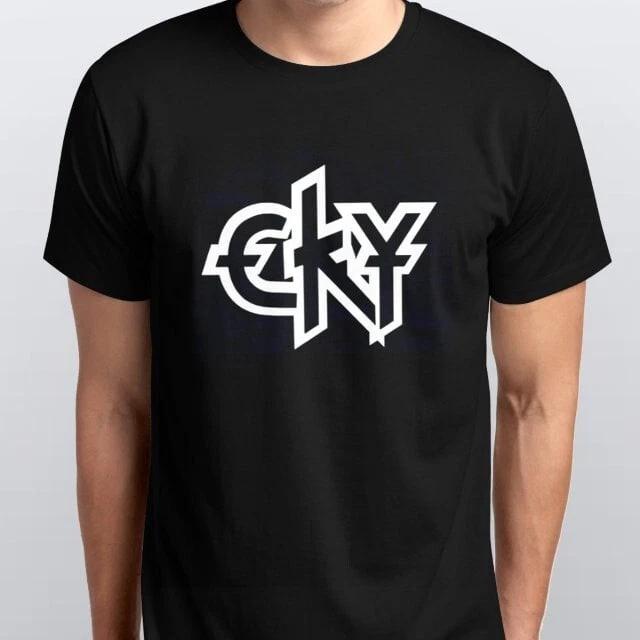 

Футболка CKY размеры S M L XL XXL цвета Черный, Белый S