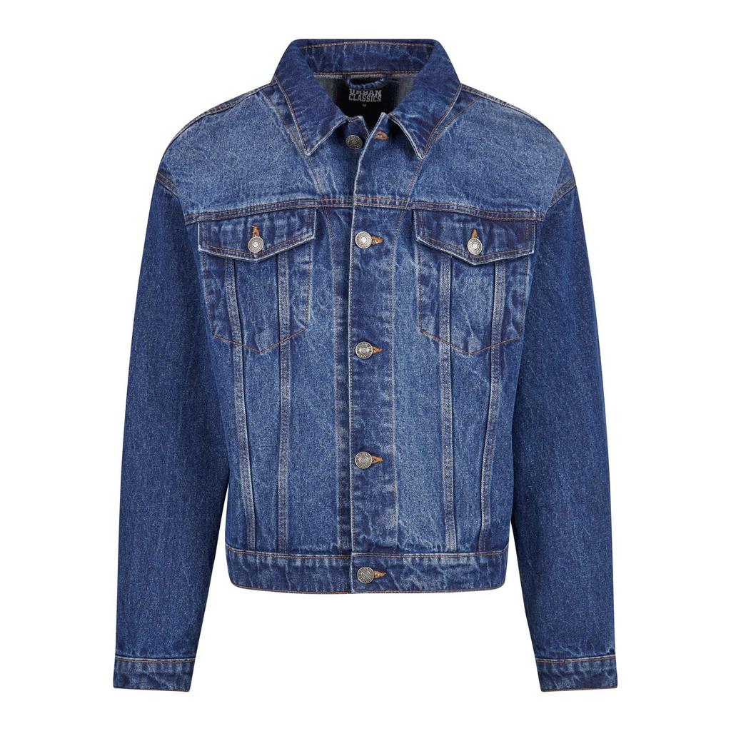 Urban Classics Mens Heavyweight Boxy Denim Jacket