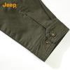 JEEP Men's American Retro Hooded Workwear Jacket