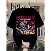 Retro Streets of Rage/Men's T-Shirt Featuring Axel And Blaze/Casual Crew Neck Shirt/Perfect for Fans of The Classic Video Game