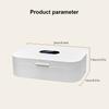 Nail Tool Disinfectant Box Nail Tool Sterilizer Box Nail Tools Disinfectant Container Manicure Tools for Nail Salons