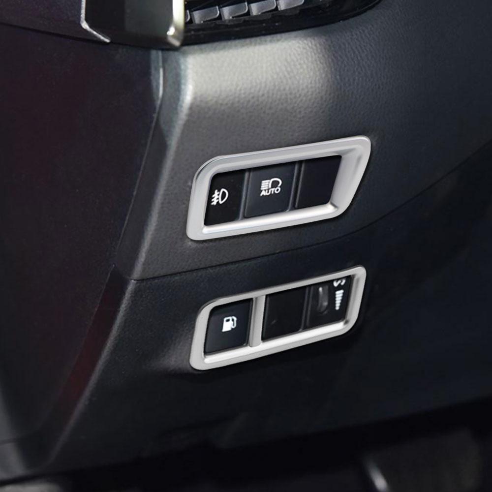 ABS Frontscheinwerfer Scheinwerfer Einstellungskontrollknopf Abdeckung Zierleiste für Toyota C-HR CHR 2016 - 2021 LHD ABS Interieur