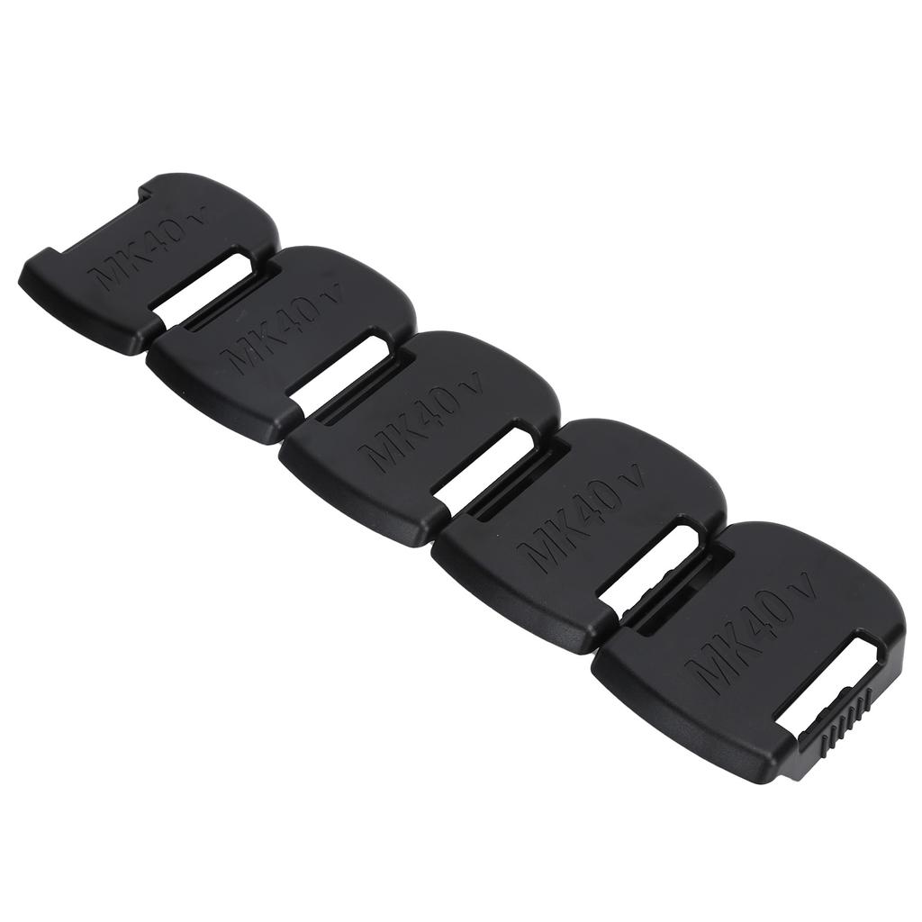 5Pcs Lithium Battery Holder ABS LiIon Battery Mount Storage Slot for Makita 40V