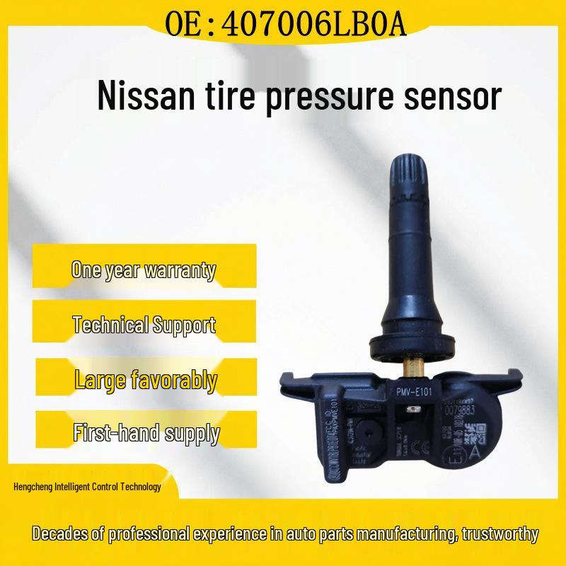 

PMV-E101 Tire Pressure Sensor for Nissan Sylphy 407006LB0A Rubber